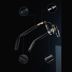Inteliģenta Bewinner Bluetooth 5.3 Brilles ar balss un ūdensnecaurlaidīgu vadību