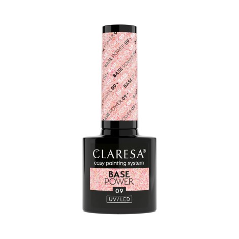 Claresa Power Base 09 -5g nagelbaslack — framsida