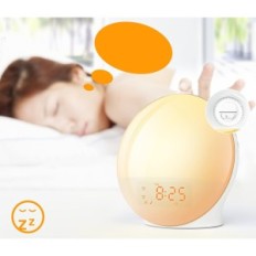 Modinātājs Foryydr gaisma, 20 spilgtuma līmeņi, USB, FM radio