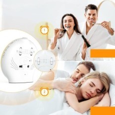 Vækkeur Foryydr Light, 20 Lysstyrkeniveauer, USB, FM Radio