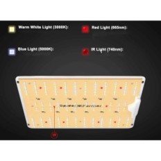 Pflanzenwinkel-Lampen-Spinne-Landwirt SF1000D-Vollspektrum 100W, verwendet
