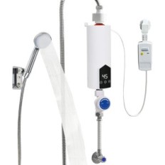 Mini Elektrische Waterverwarmer 5500W met douche en display