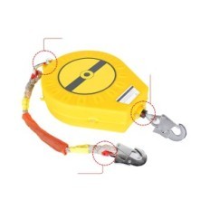 Kensbro insurance rope, 15 meters, Used