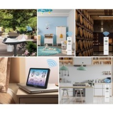 Vremenska postaja Raddy VP7 Wireless s 7,4 '' zaslonom, uporabljene