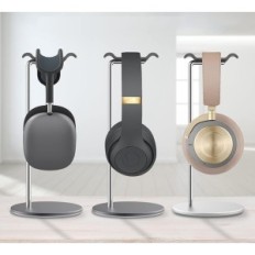 Stand for headphones WLAUQUETA with silicone support, exhibition