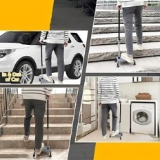 Treppe Walker MyBow 4 Zähne einstellbare Rehabilitation Hilfe, um die Treppe hinauf zu gehen