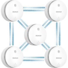 Használt 85dB füstérzékelő intelligens WISUALARM tűzérzékelő