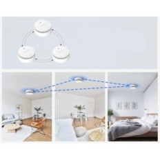 Used Network smoke detector 85dB intelligent WeauAlarm fire sensor