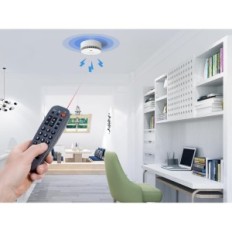 Käytetyt verkon savunilmaisin 85dB Älykäs WEAualarm-palohannus