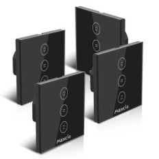 Maxcio, 10 A, 220V, WiFi, 4 pezzi.