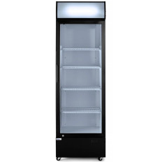 Website-Kühlschrank mit Hintergrundbeleuchtungs-Werbepanel 360L