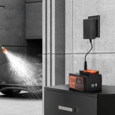 Lave-linge à haute pression endommagé Dewinner 5 en 1 32 V 2600 mAh