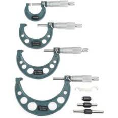 Mikrometer ejoyous 0-100mm Precision Pro Set 4 st. Metallverktyg