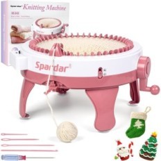 Spadar Knitting Machine 48 igle z vrsto števca za šal