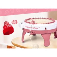 Spardar Knitting Machine 48 Nåler med en rad teller for et skjerf