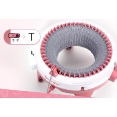 Spardarstrickmaschine 48 Nadeln mit einem Zeilenzähler für einen Schal