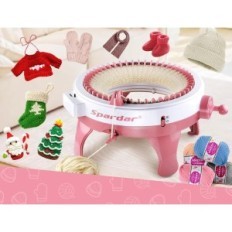 Spadar Knitting Machine 48 igle z vrsto števca za šal