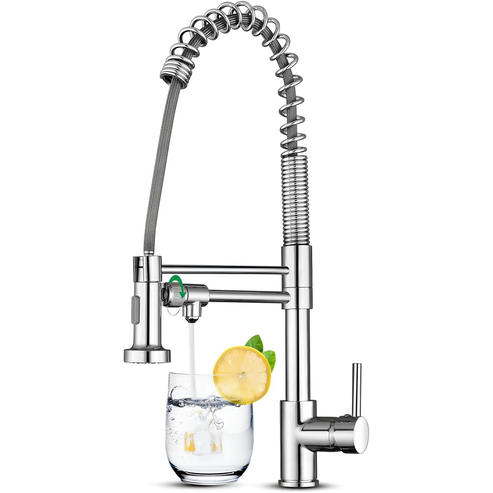 Batterie Kokbon Kokbon. Batterie élégante chromée avec bec tournant