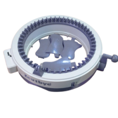 UŻYWANA Maszyna do dziania Zcvtbye 48 igieł Z licznikem okrągła maszyna dziewiarska do robótek ręcznych