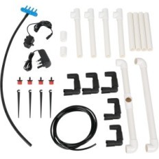 Conjunto de sistema hidropónico DWC WMLBK con plantas para plantas, utilizada