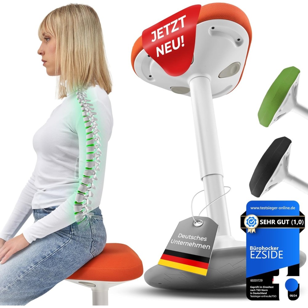 "Office Fotelis" "Ezide" protingas sėdi ergonomiškas išmatose, reguliuojamas biure