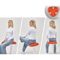 Bürosessel Ezside Smart-sitzender ergonomischer Hocker, der für das Büro einstellbar ist