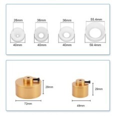 Cover Bottiglia Baoshan Baoshanishan per 10-50 mm 220V, utilizzato