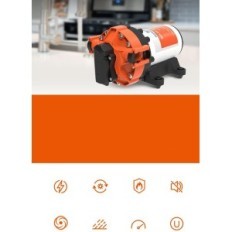Seaflo, 12 V membranska pumpa, 5.0 galona u minuti, 4,8 bara