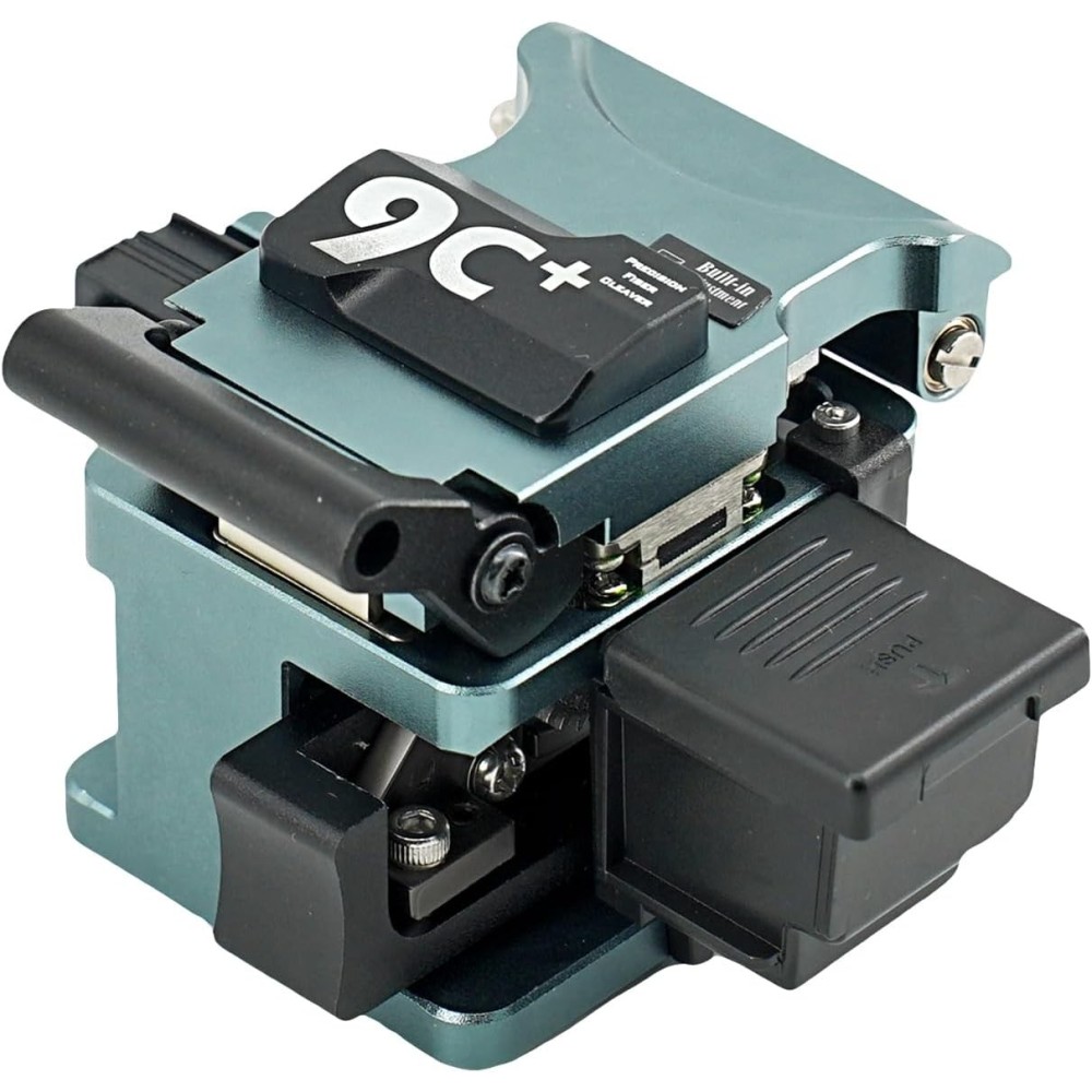 Qiirun 9C + aluminiumsfiberskærer 24 Split Points 48000 Skæring