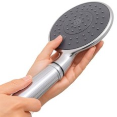 Doccia cromata con microfiltro - design elegante, convenienza e facile montaggio