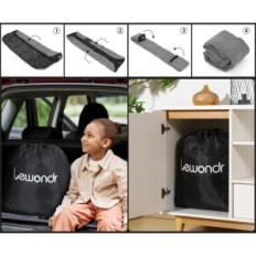 Lewondr Twin 18 Deluxe 190x99x46 cm Matras met een ingebouwde pomp