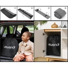 Lewondr Twin 18 Deluxe 190x99x46 cm Matras met een ingebouwde pomp