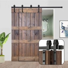 Krokbeslag för HOCONNI 9FT 274CM Skjutdörrar, maximal lastkapacitet på 150 kg