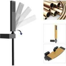 Homelody water mixer black bathtub stylish shower with waterfall