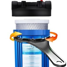 Eemaldatav filter geekpure, 4,5 x 20 tolli, 5 mikronit, pakk 4 tk.