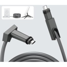 Kabel for Starlink 75FT / 23M Rektangulær Satellite V2 Antenn Extension Cable