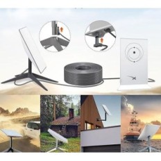 Kabel za Starlink 75ft / 23m pravokutni satelitska V2 antena produžni kabel