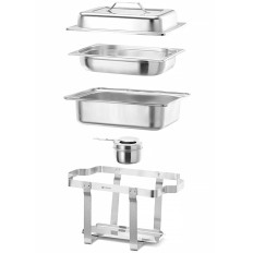 Horeca-schotelverwarmer voor GN-plakken 1/2 - Hendi 475201