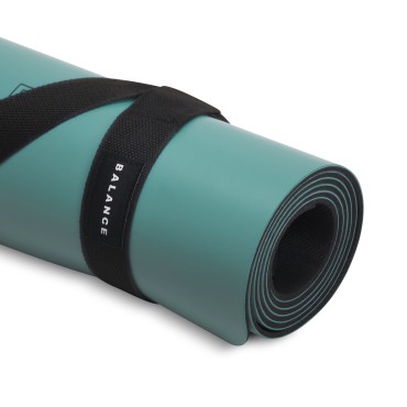 YOGA MAT BALANCE gorčično zelena — povečava površine