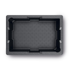 Thermischer Catering-Container zum Transportieren von Lebensmittelweh. 38x25x16.5cm 15l