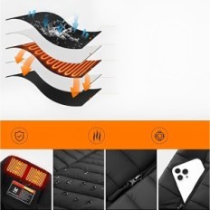 Kelner verwarmd Mannen Hillsltr, 20000 MAH, 7.4V, Size M