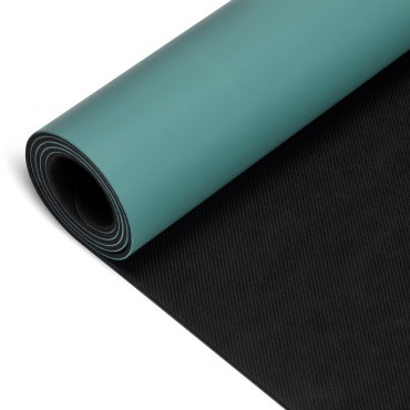 YOGA MAT BALANCE Senapsgul — närbild av yta