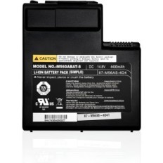 Hubei M560ABAT-8 akku Clevo M570TU, 14,8 V, 4400 mAh