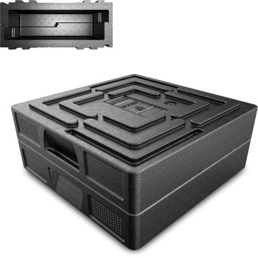 Termisk cateringbehållare för transport av mat Salto Wew. 35x35x8cm 9l