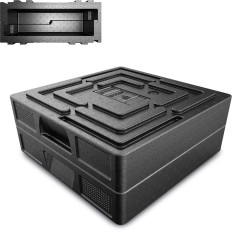 Contenedor de catering térmico para transportar alimentos salto wew. 35x35x8cm 9l