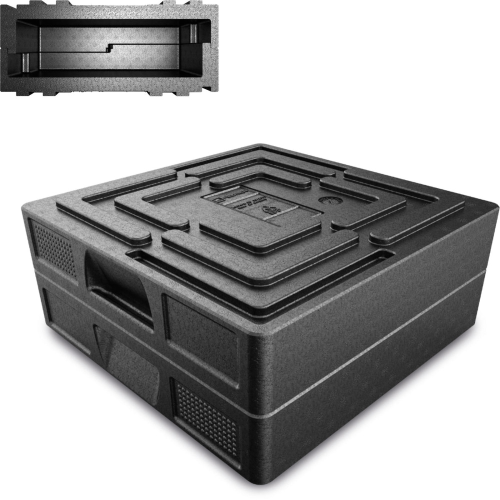 Recipiente de catering térmico para transportar comida salto wew. 35x35x8cm 9l