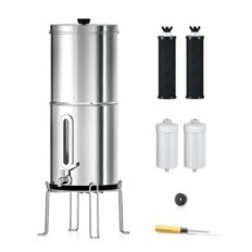 Purewell Water Zuiveringssysteem, 8 fasen, 4 filters, 8,5 liter