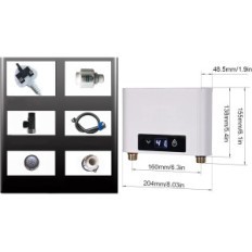 Elektrický ohřívač vody CJHzqyy, 3500 W, bílá