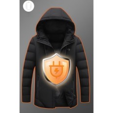 Chaqueta con calefacción Xinsonyuell, 10000mAh, 11 zonas de calefacción, tamaño M