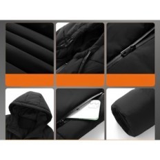 Veste chauffante XinsonyUell, 10000mAh, 11 zones de chauffage, taille M